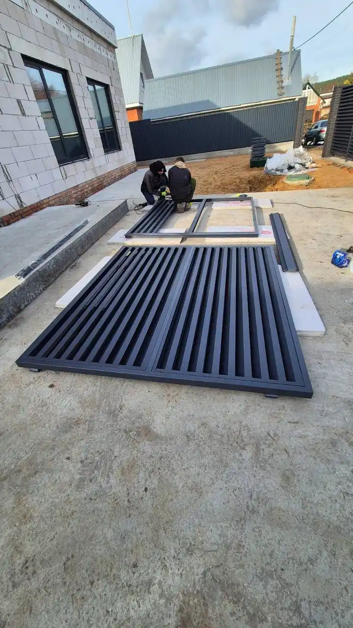 Забор-жалюзи