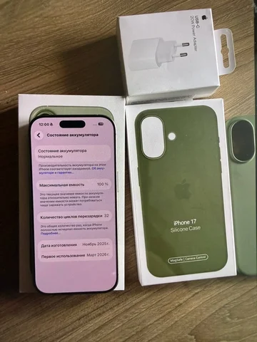iPhone 17 (256GB) зеленый - частное объявление в Оренбург