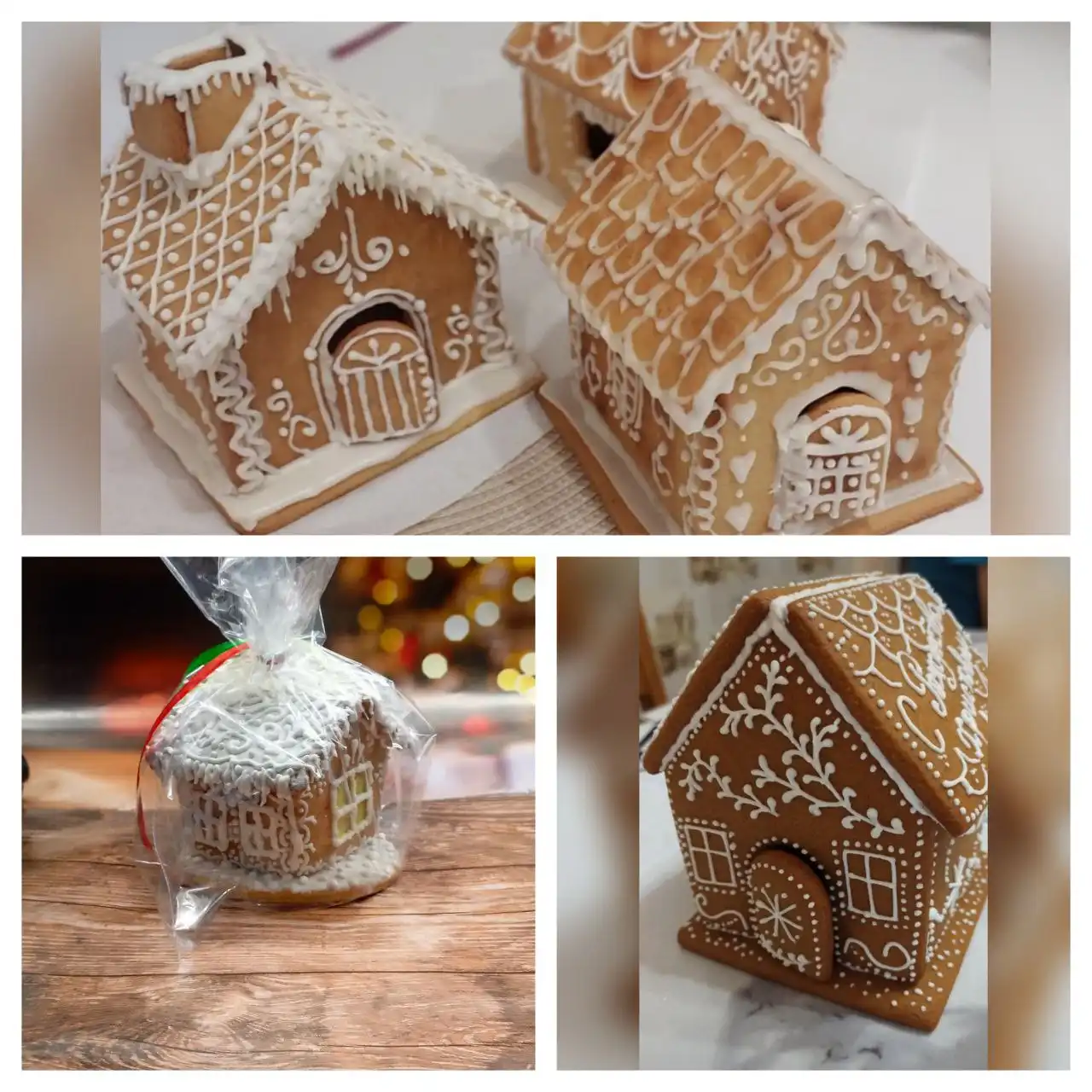 Новогодние пряничные домики