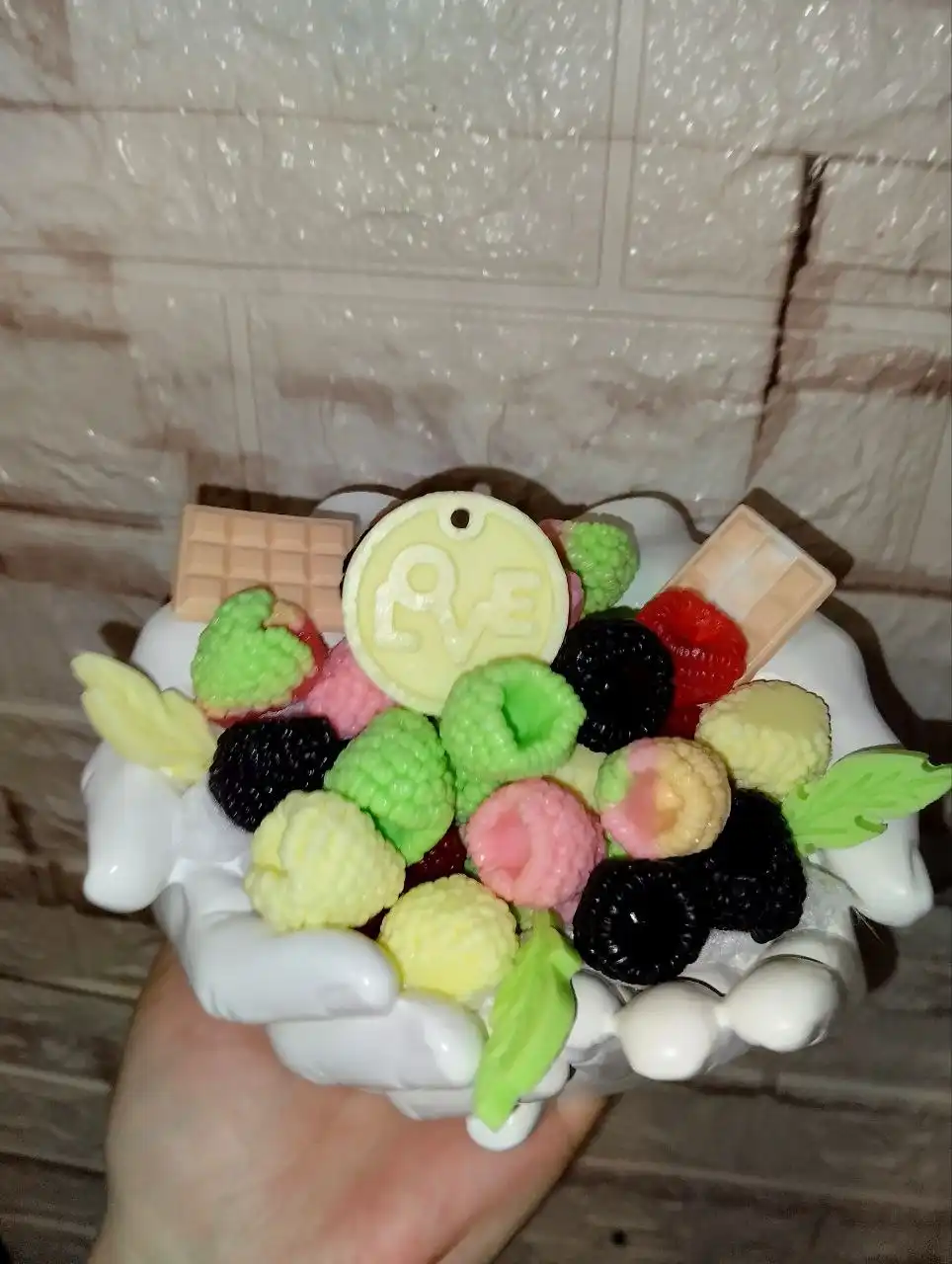 Набор ягоды в ладошках - ароматное мыло ручной работы