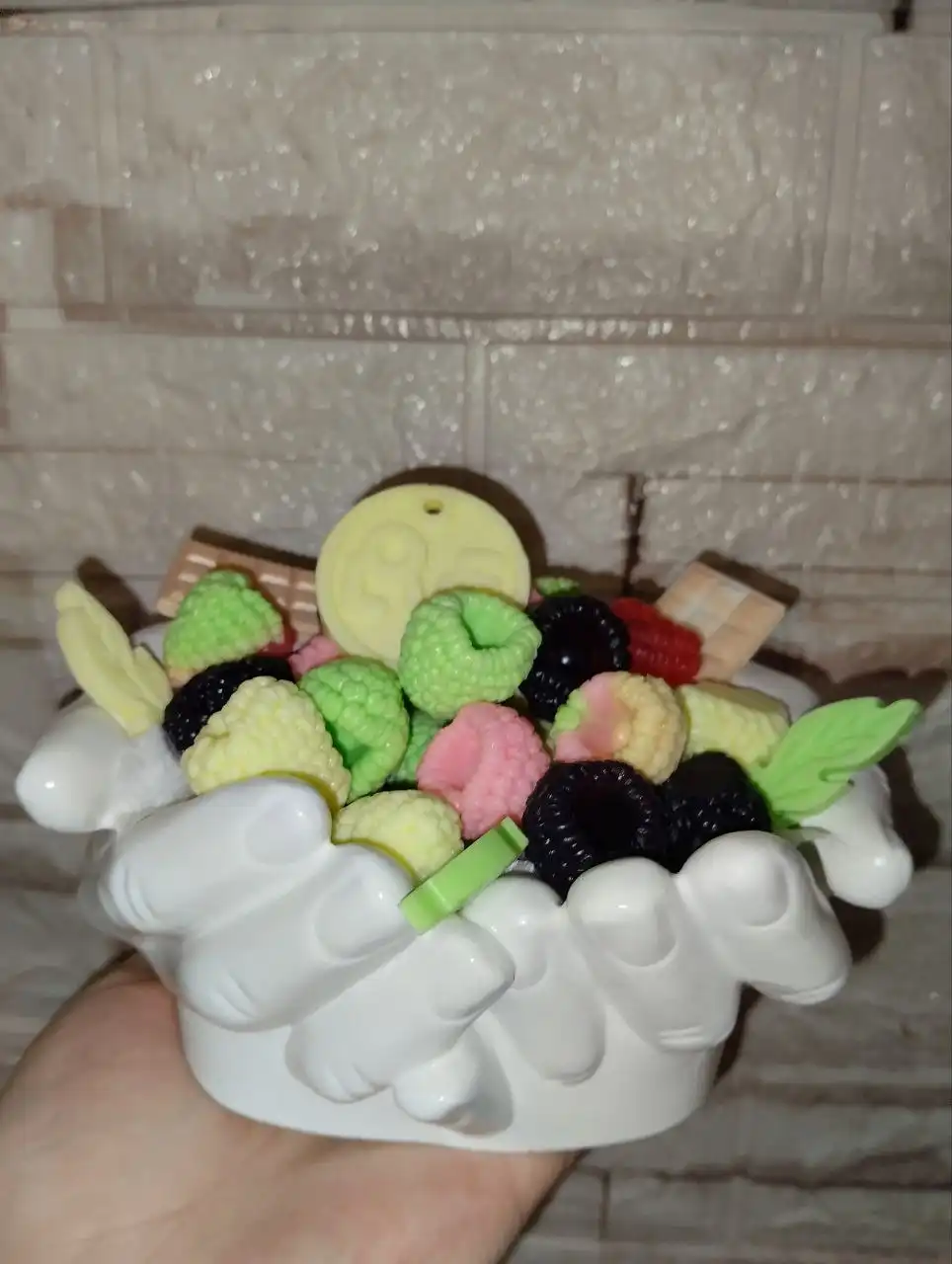 Набор ягоды в ладошках - ароматное мыло ручной работы