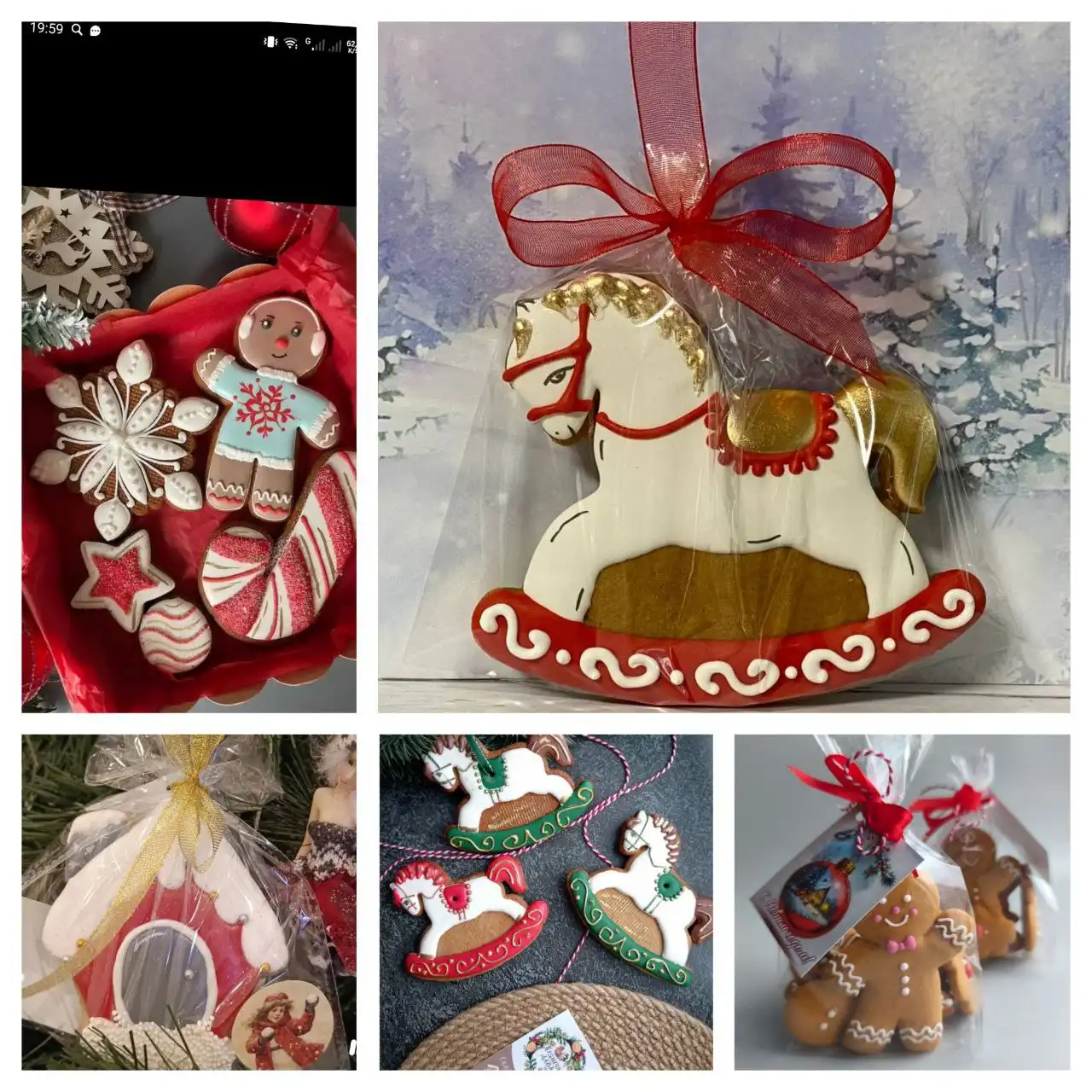 Ручные медовые пряники на заказ с бесплатной доставкой