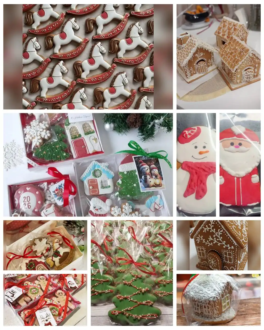 Пряники на заказ к Новому году