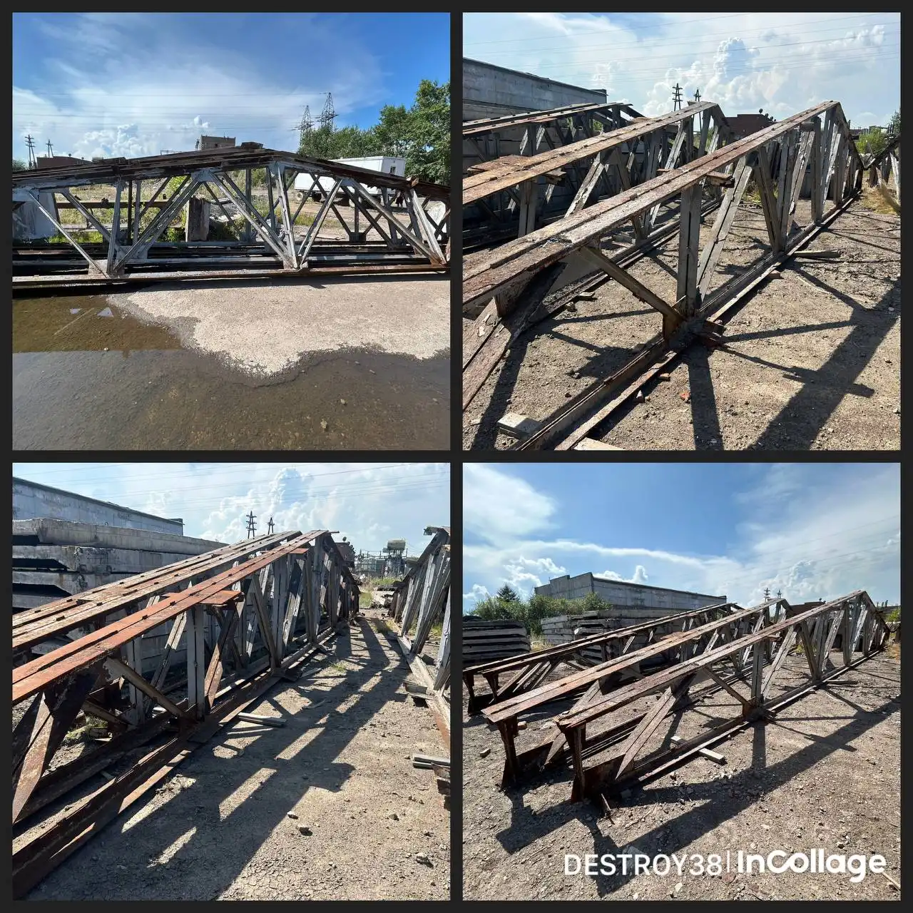 Продажа металлических конструкций (фермы) 18/2,4 м