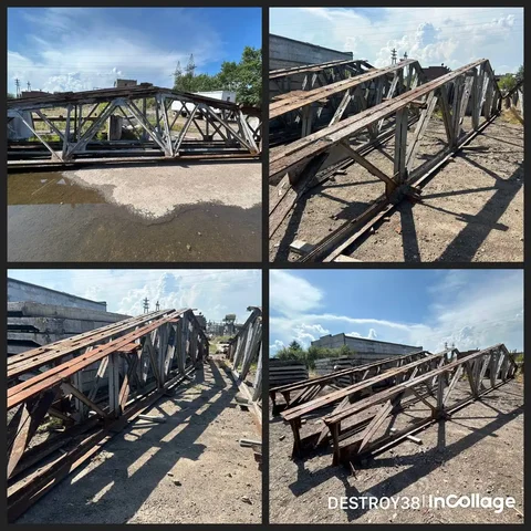 Продажа металлических конструкций (фермы) 18/2,4 м - Барахолка в Братск