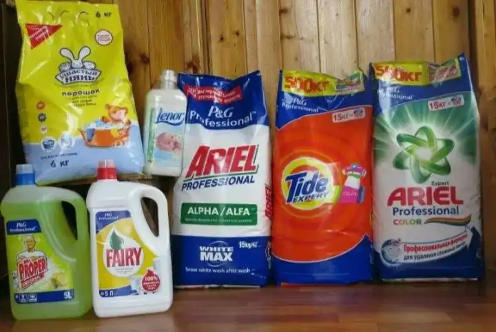 Стиральные порошки Tide, Persil, Ariel 15 кг - Бытовая химия (Барахолка) в Братск