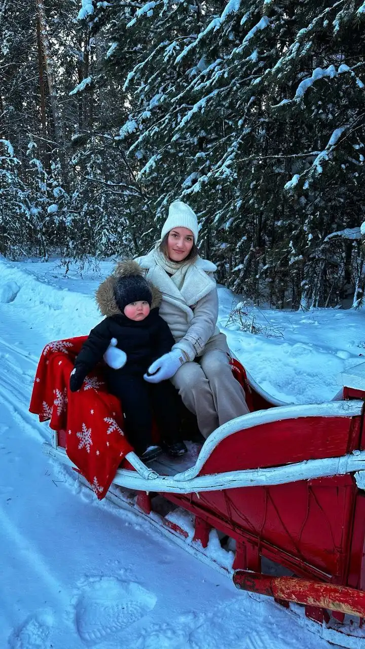 Новогодняя прогулка в санях с конным клубом ФАВОРИТ