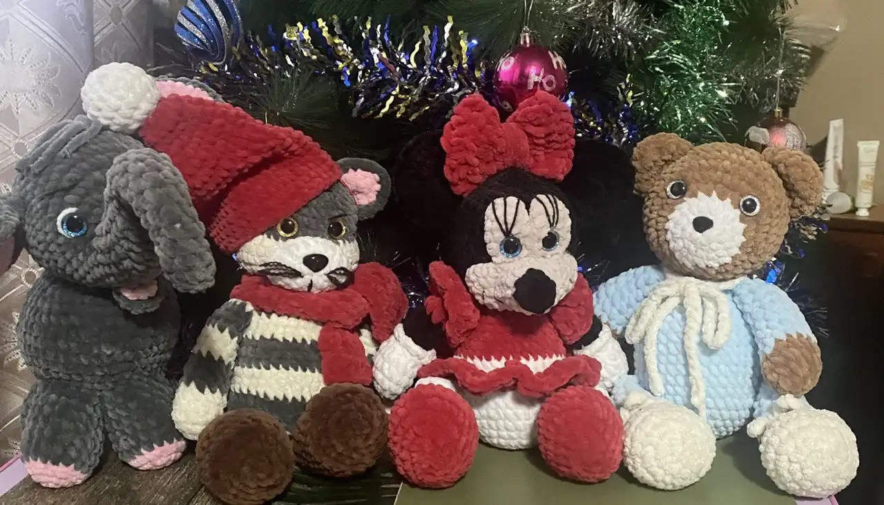 Плюшевая игрушка 32см распродажа - Игрушки (Товары для детей) в Братск