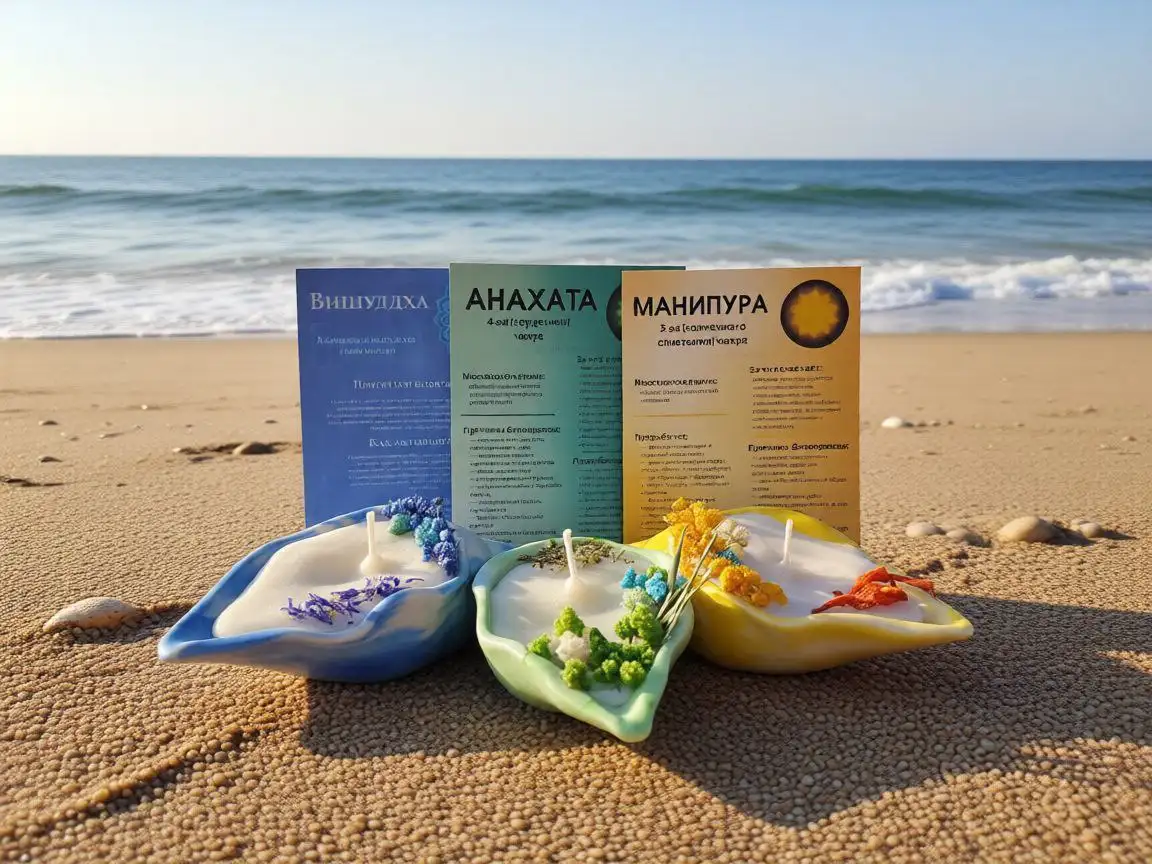 Ароматические чакровые свечи из соевого воска - Декор (Барахолка) в Братск