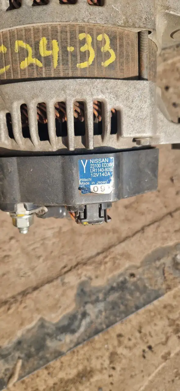 Генератор для Nissan Note - Автозапчасти для Nissan (Запчасти) в Братск