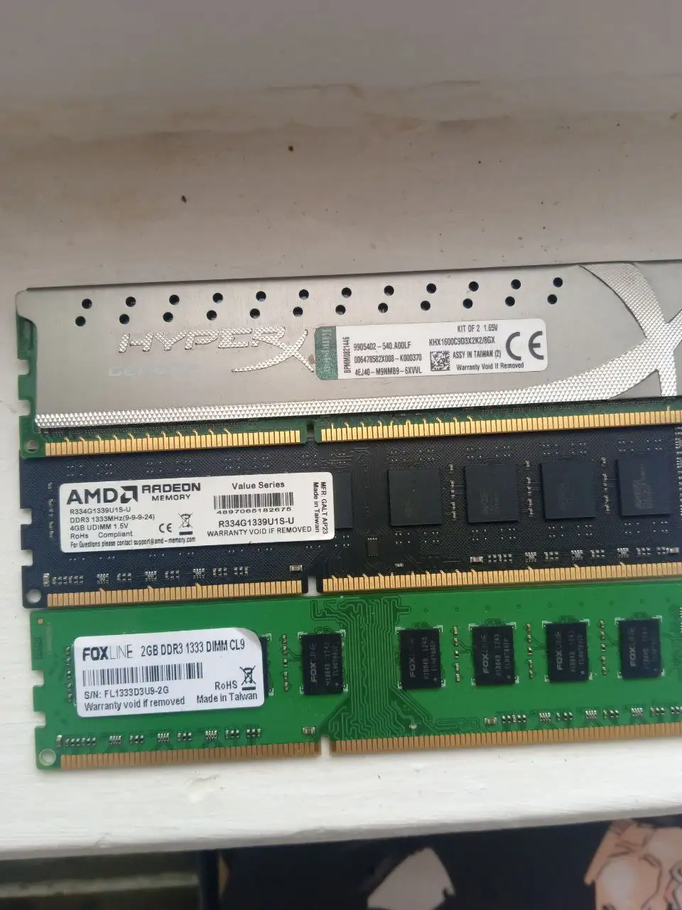 Продажа оперативной памяти - Компьютерные комплектующие (Электроника) в Братск