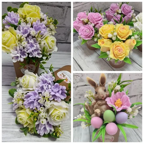 Букетики из мыла ручной работы - Игрушки в Братск