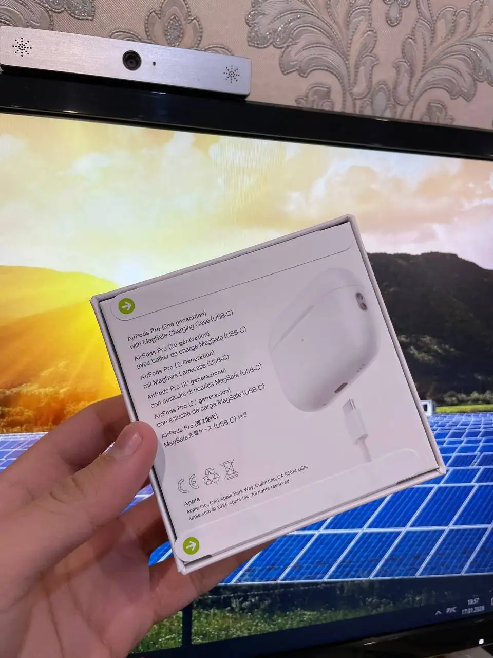 Наушники Apple AirPods Pro 2 реплика - Наушники (Электроника) в Братск