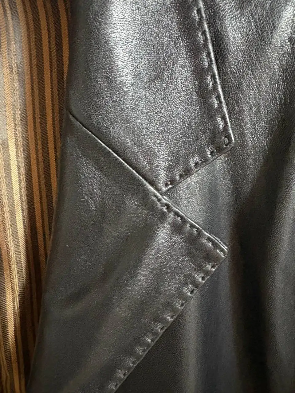 Пиджак из натуральной кожи - Пиджаки (Одежда) в Братск