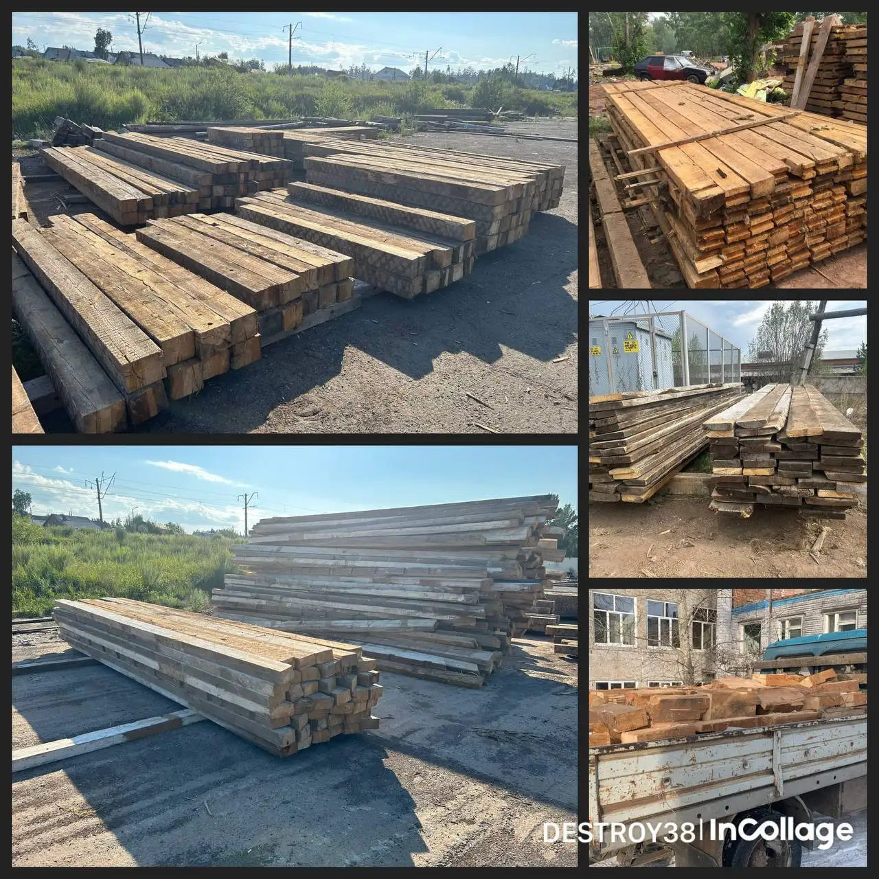 Распродажа б/у бруса и доски - Стройматериалы (Для дома и дачи) в Братск