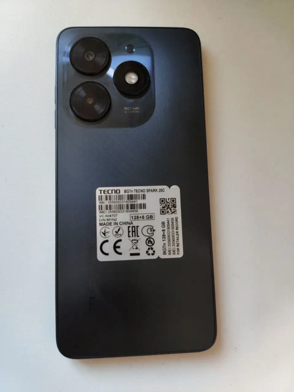 Продам телефон TECNO SPARK 20C - Мобильные телефоны (Электроника) в Братск