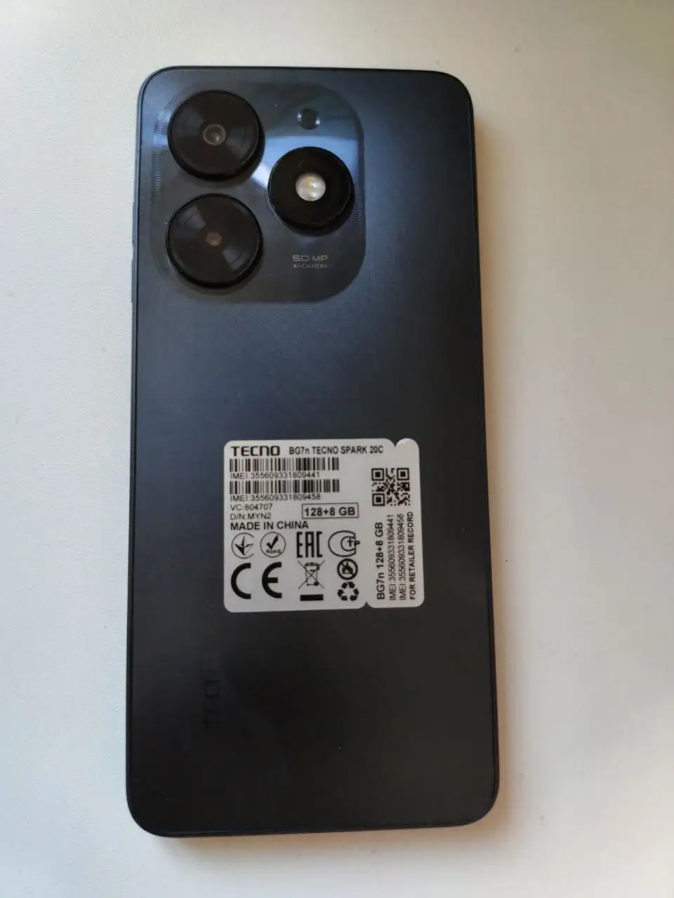 Продам телефон TECNO SPARK 20C - Мобильные телефоны (Электроника) в Братск