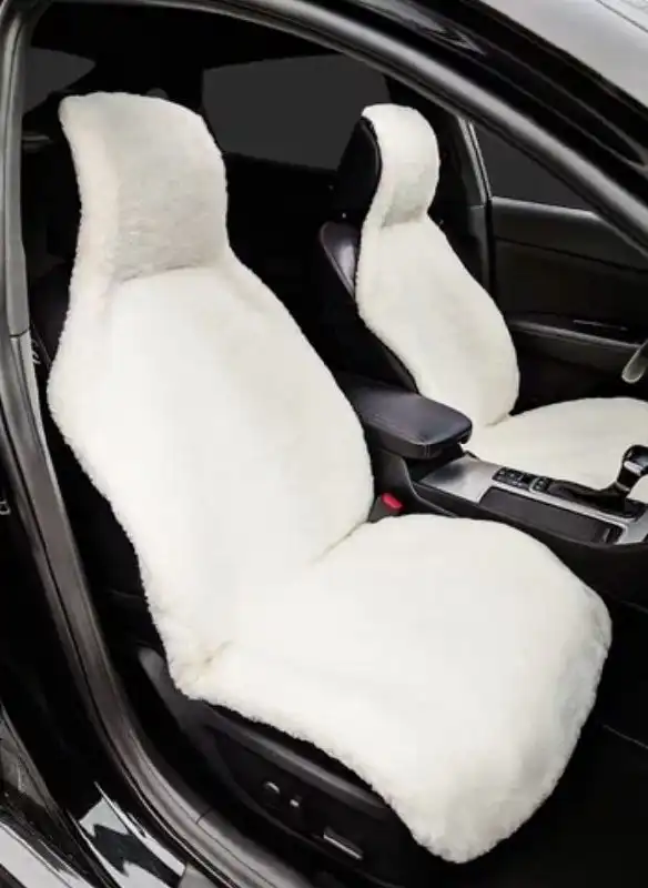 Меховые накидки на автомобильные сидения из натуральной овчины