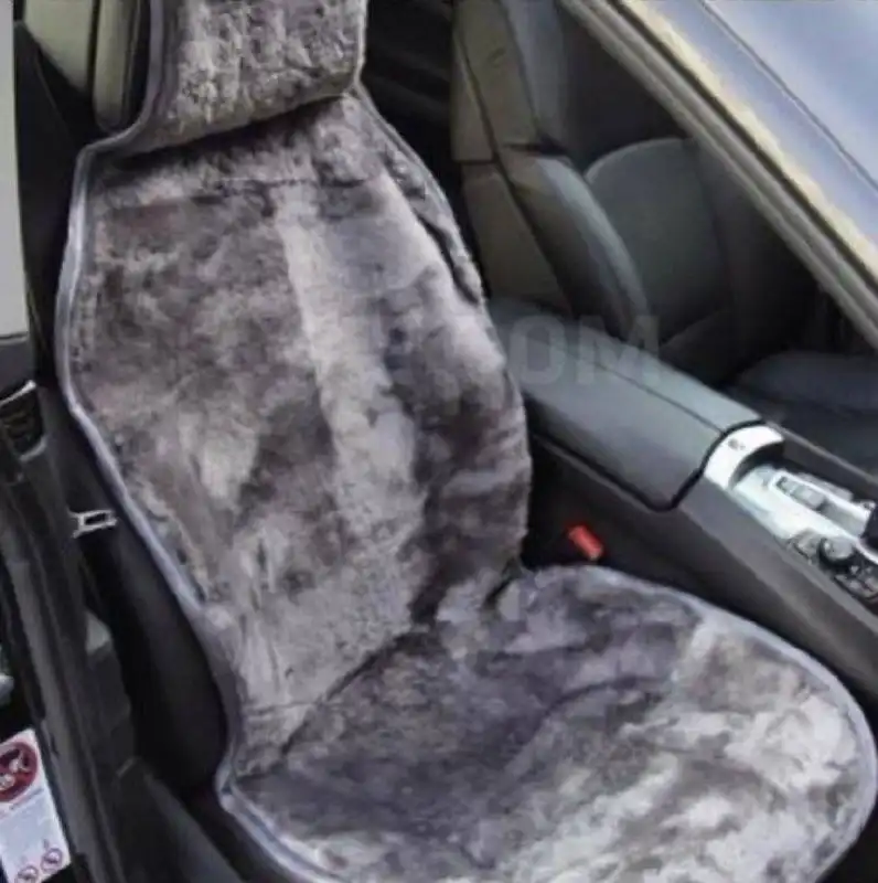 Меховые накидки на автомобильные сидения из натуральной овчины