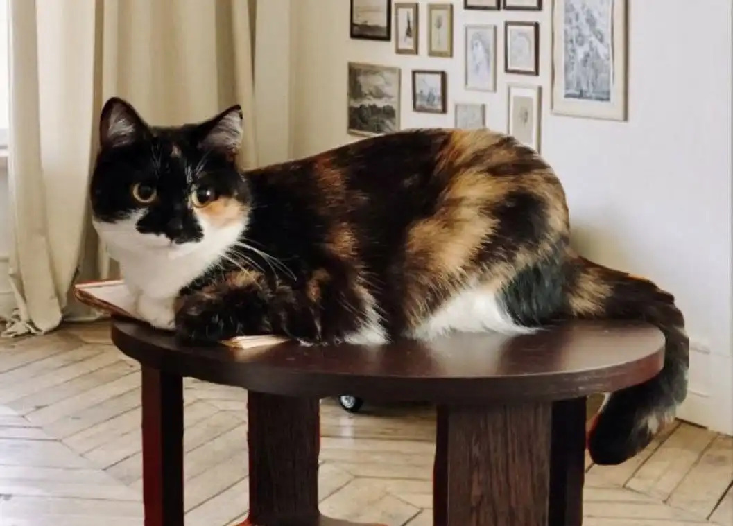 Аккуратная, спокойная девочка. Здорова, стерилизована