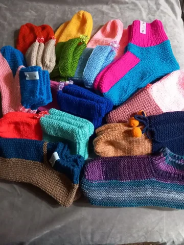 Уютные вязаные носки ручной работы - Разное в Тюмень