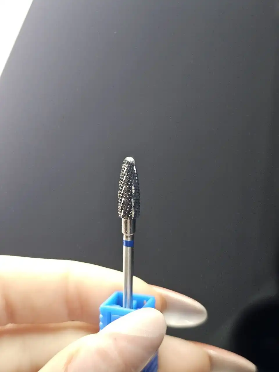 Твердосплавная фреза кукуруза (конус) с синей насечкой и ножнички - Барахолка в Тюмень