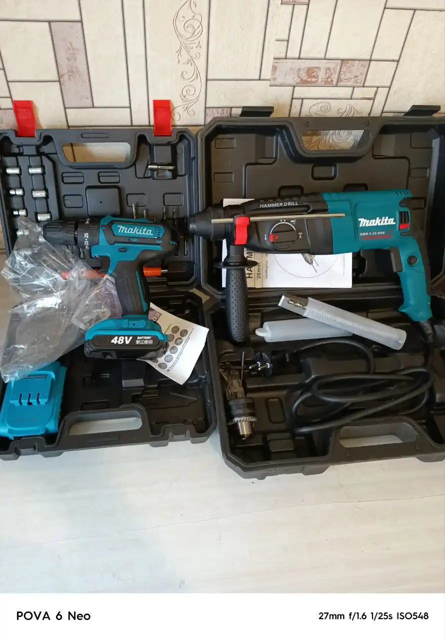 Продажа новых шуруповертов и перфораторов Makita и Bosch - Барахолка в Тюмень