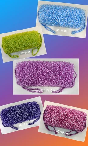 Пушистые мочалки ручной работы в Тюмени - Ковры в Тюмень