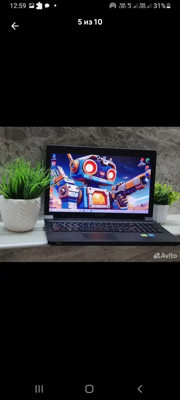 Продам ноутбук с играми - Ноутбуки (Электроника) в Тюмень