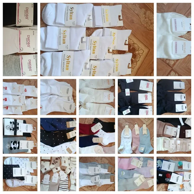 Продажа носков женских, мужских, подростковых и детских - Женская одежда и обувь в Тюмень