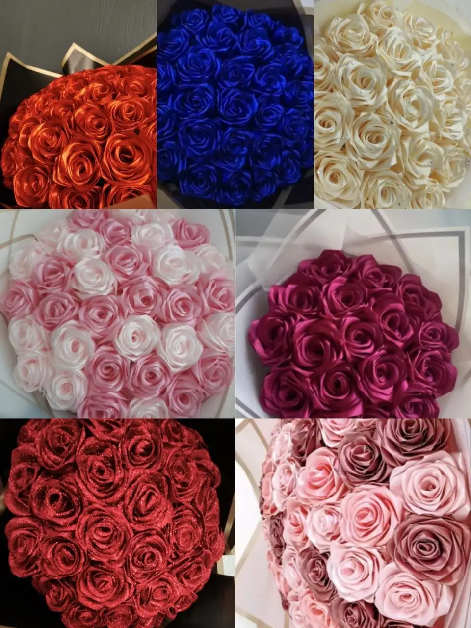 Розы из атласных лент - Рукоделие (Хобби и отдых) в Тюмень