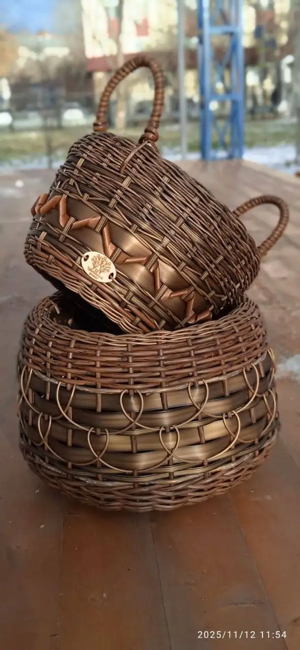 Кашпо из искусственного ротанга на заказ - Для дома и дачи в Тюмень