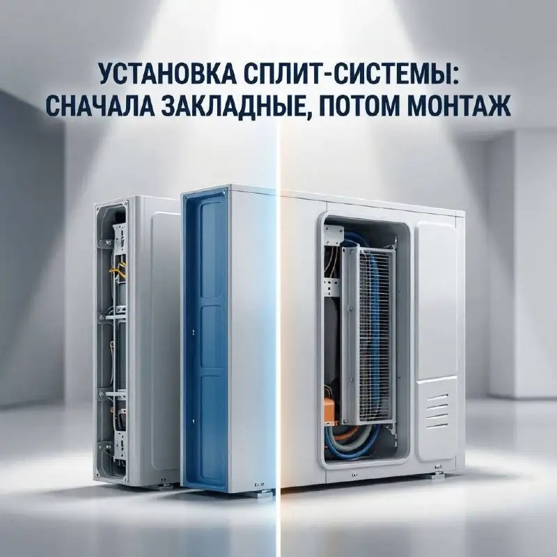 Закладные под кондиционер - Услуги в Тюмень