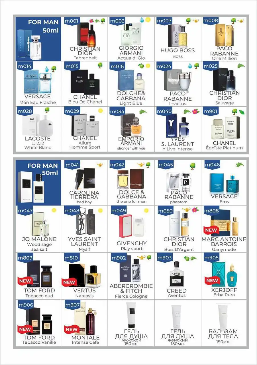 Подарки на праздники - духи ESSENS