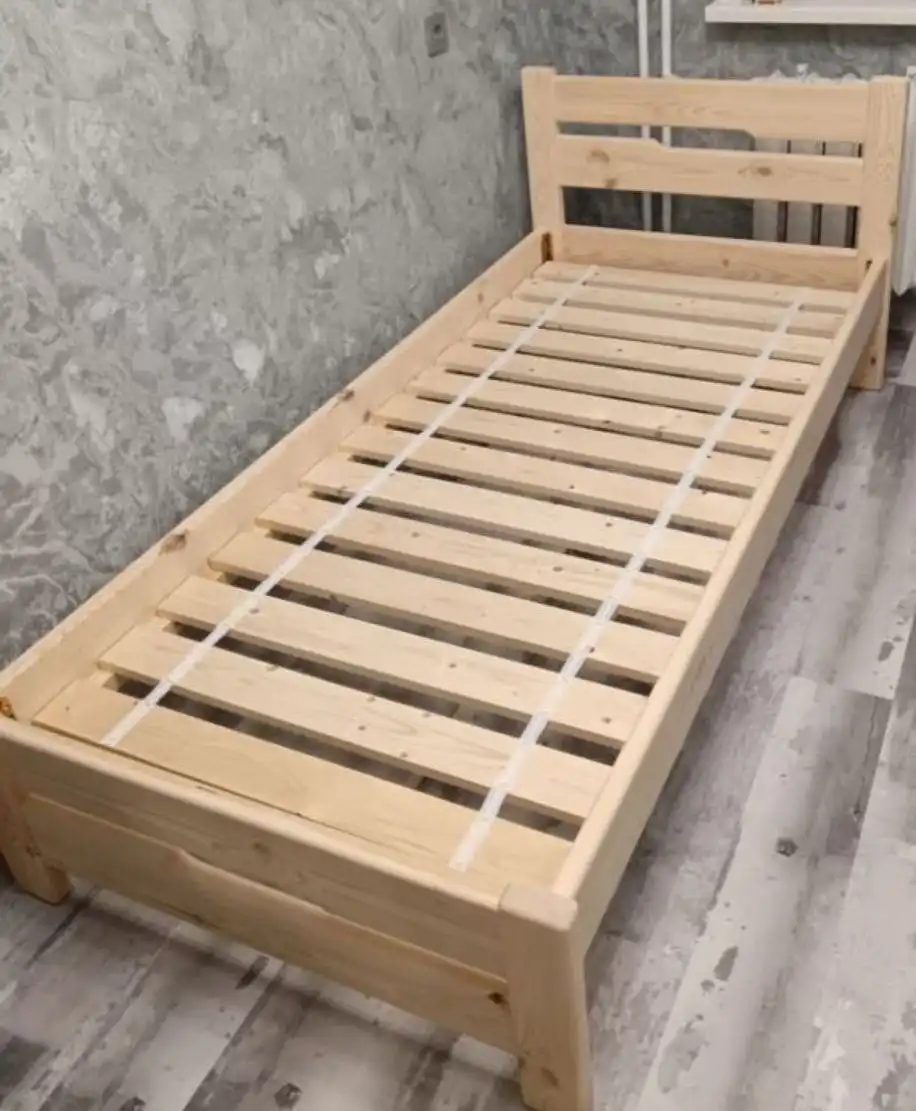 Кровать деревянная из массива сосны - Мебель (Для дома и дачи) в Ульяновск