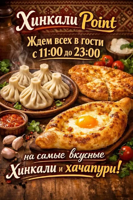Кафе Хинкали Point приглашает гостей - Строительство и ремонт в Ульяновск