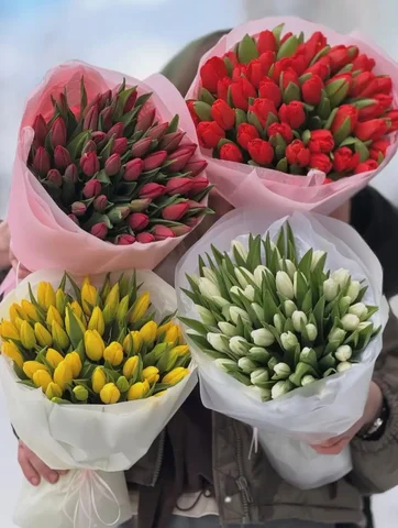 Продажа тюльпанов и мимозы в Ульяновске - Винтаж в Ульяновск