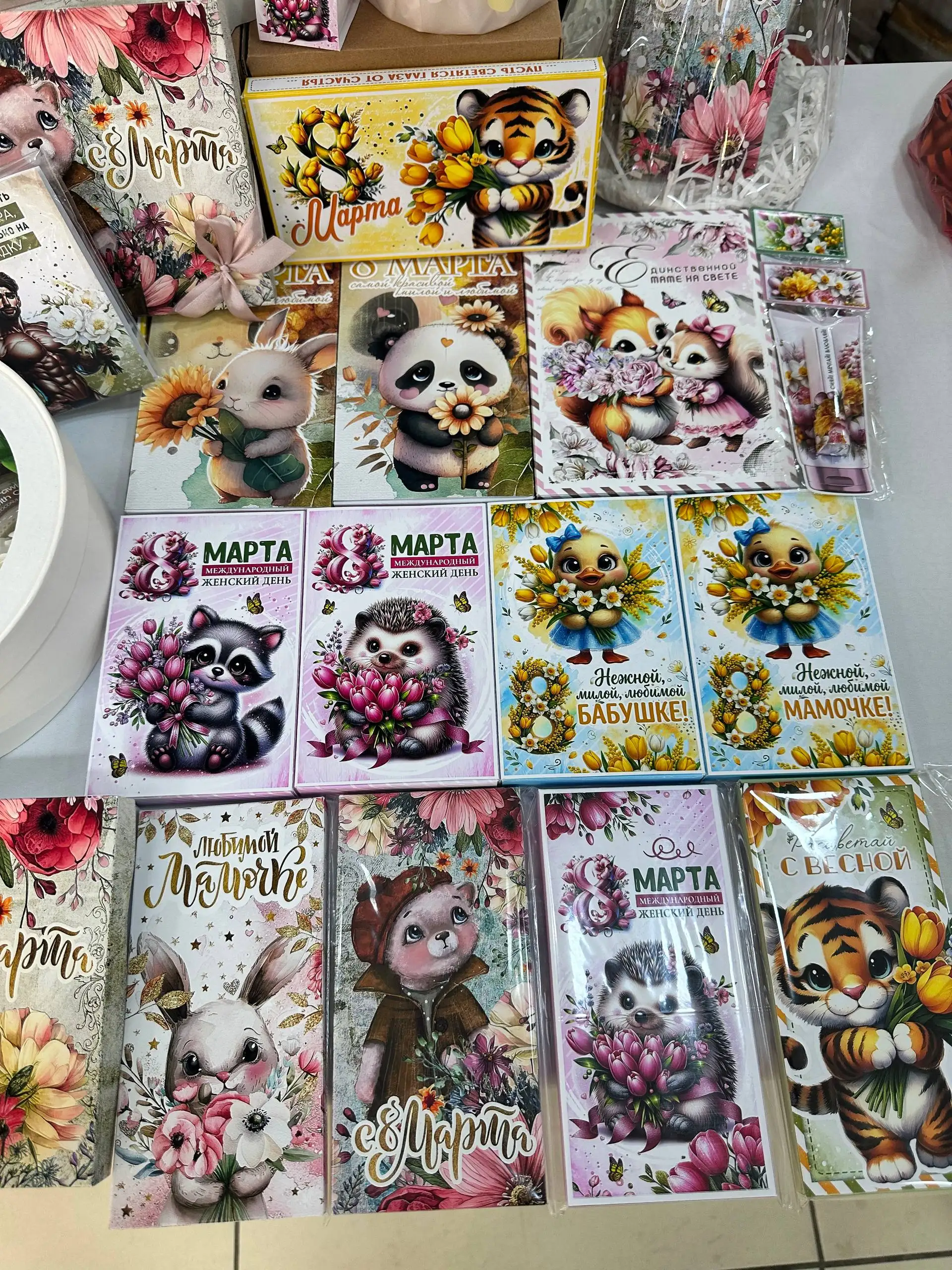 Подарки к 8 марта: наборы из гипса, сладкие подарки, букеты из мыльных роз - Подарки (Хобби и отдых) в Ульяновск