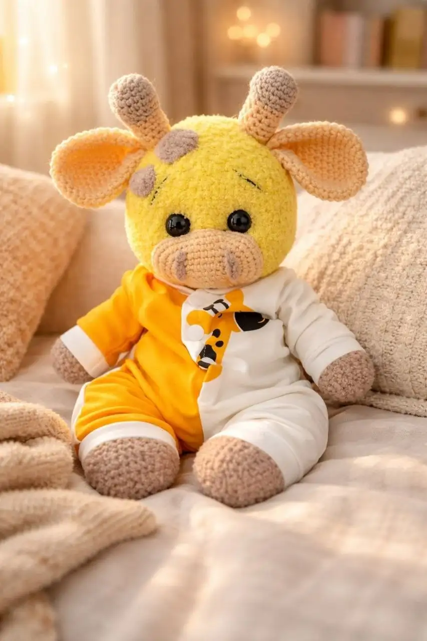 Мягкая игрушка жираф ручной работы - Игрушки (Барахолка) в Ульяновск