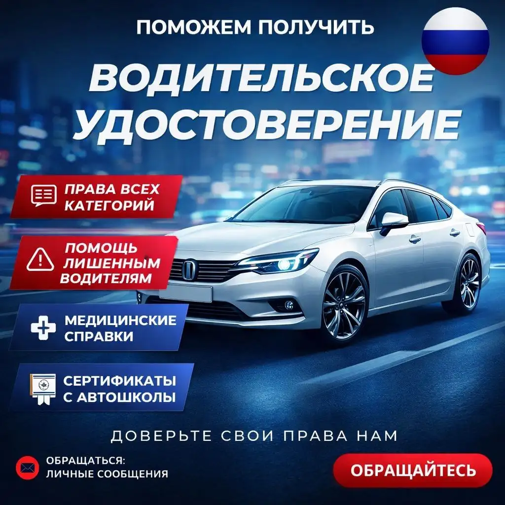 Профессиональная помощь в оформлении водительских удостоверений - Юридические услуги (Услуги) в Ульяновск
