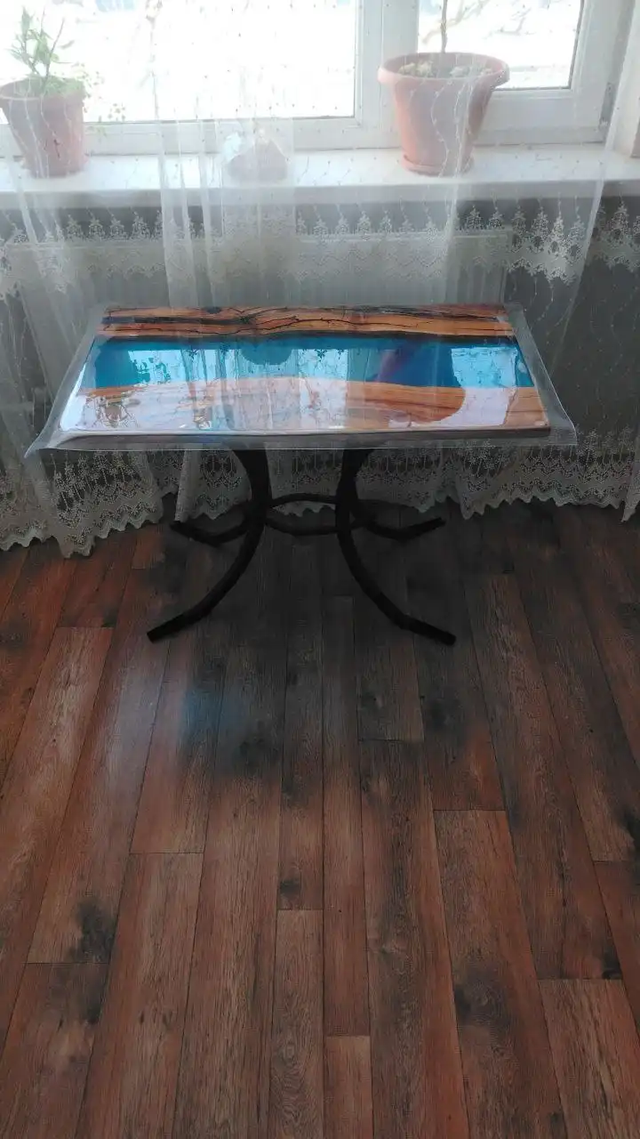 Столик из эпоксидной смолы 90×50×63 - Мебель (Для дома и дачи) в Краснодар