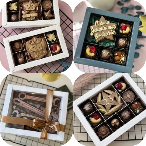 Премиальные шоколадные наборы к 23 февраля - Экскурсии в Краснодар
