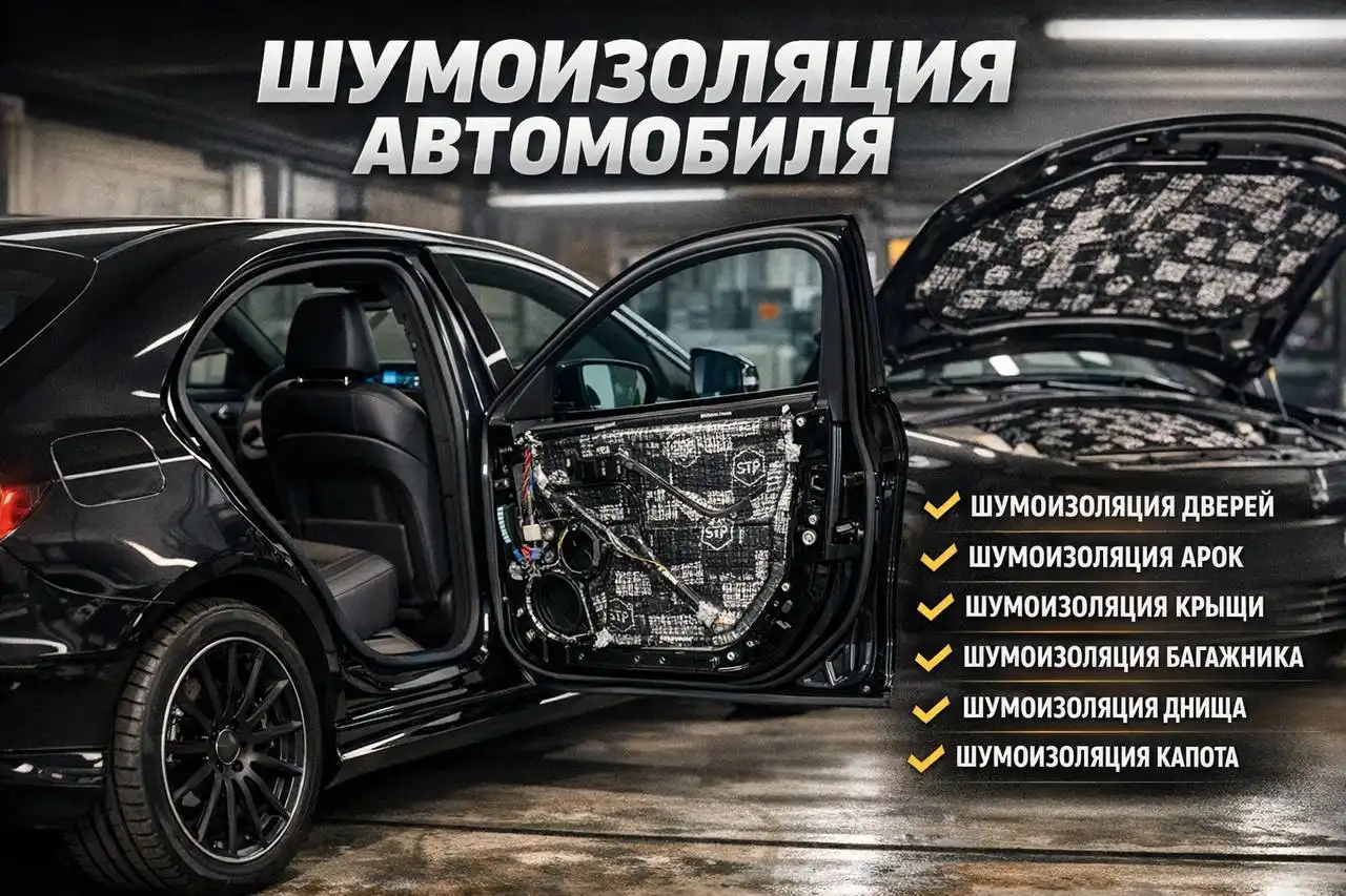 Профессиональная шумоизоляция автомобиля в Краснодаре - Автоуслуги (Услуги) в Краснодар