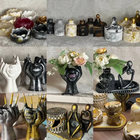 Уникальные изделия для дома и интерьера из эпоксидной смолы и гипса - частное объявление в Краснодар