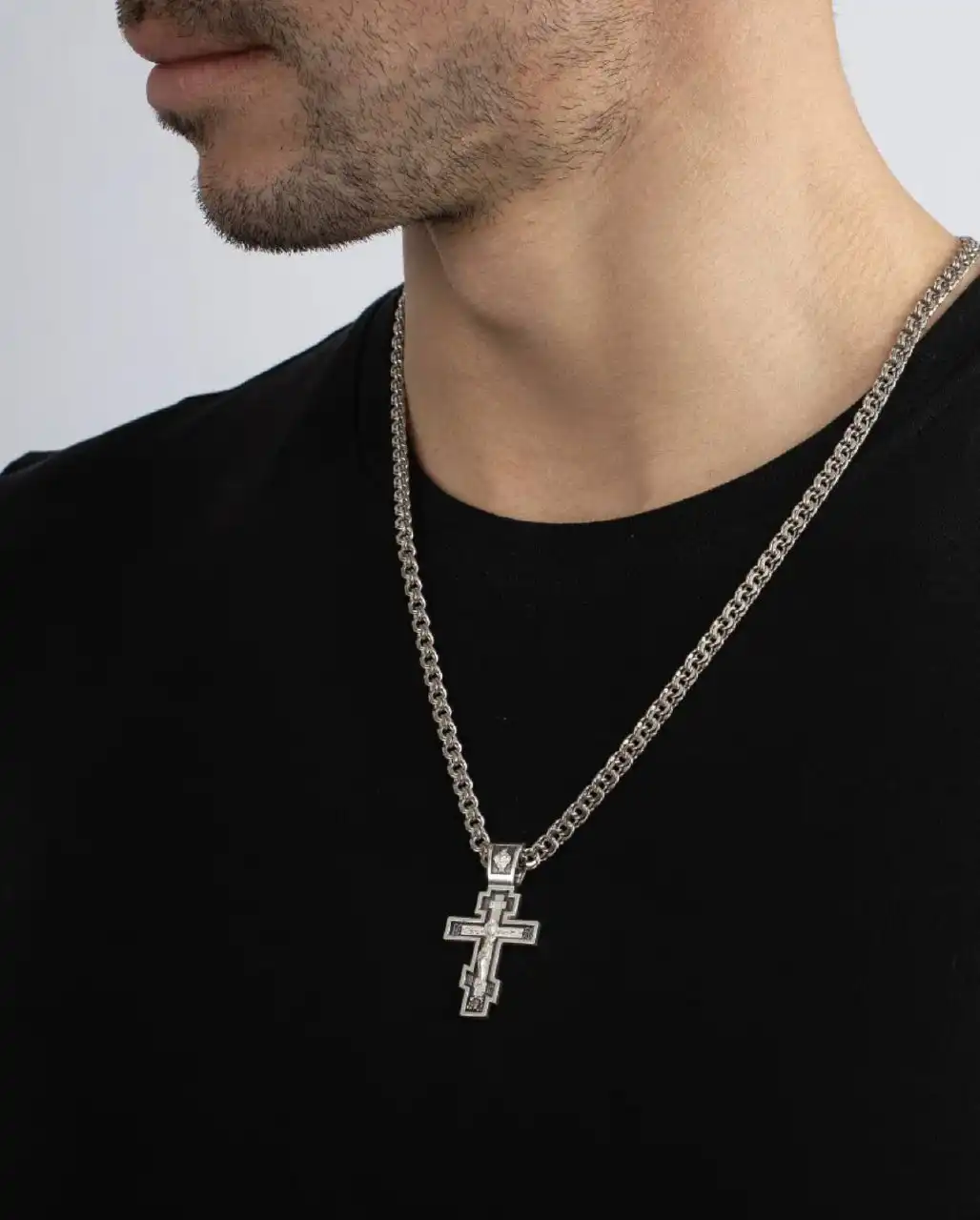 Продажа серебряного крестика с пломбой - Ювелирные изделия (Барахолка) в Краснодар