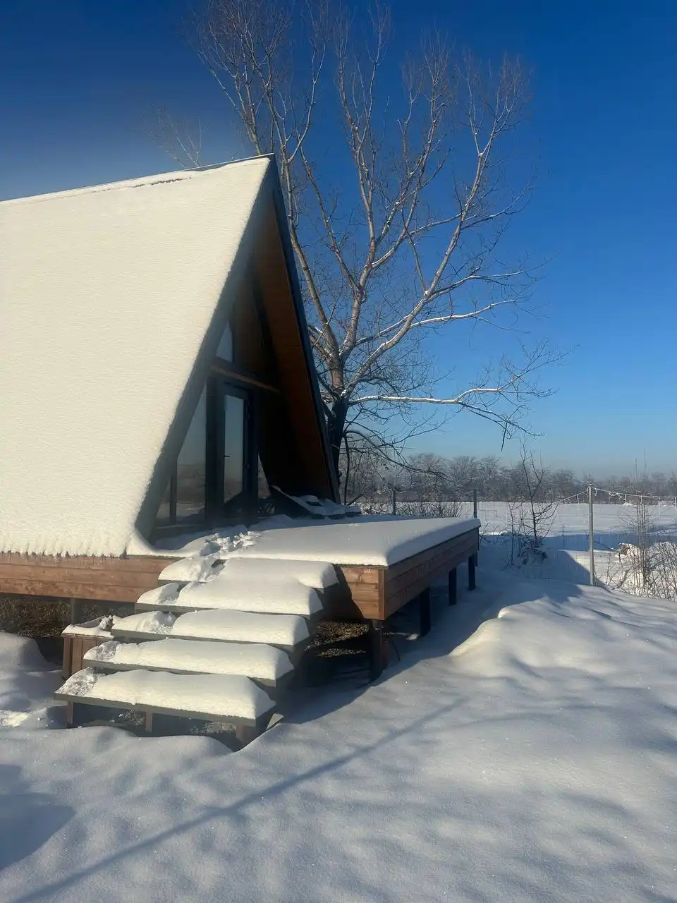 Афреймы с горячим бассейном возле леса и термальных источников в Адыгее - Аренда (Недвижимость) в Тульский