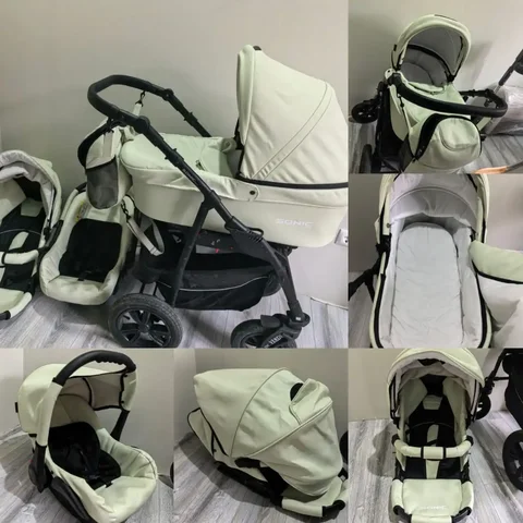 Продам детскую коляску Verdi Sonic plus 3 в 1 после 1 ребёнка - Посуда и кормление в Краснодар