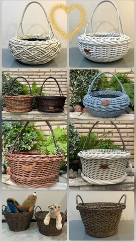 Кашпо и корзины из искусственного ротанга в Краснодаре - Холодильники в Краснодар