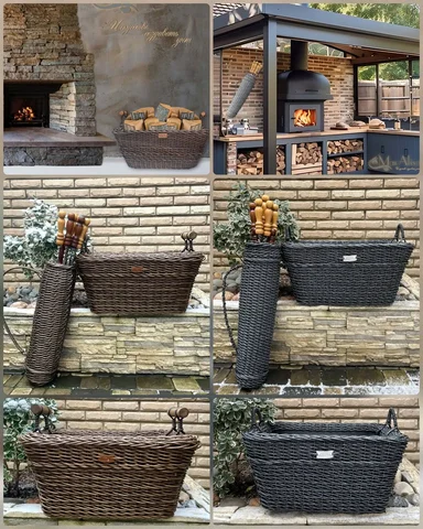 Дровница и шампурница из ротанга в Краснодаре - частное объявление в Краснодар