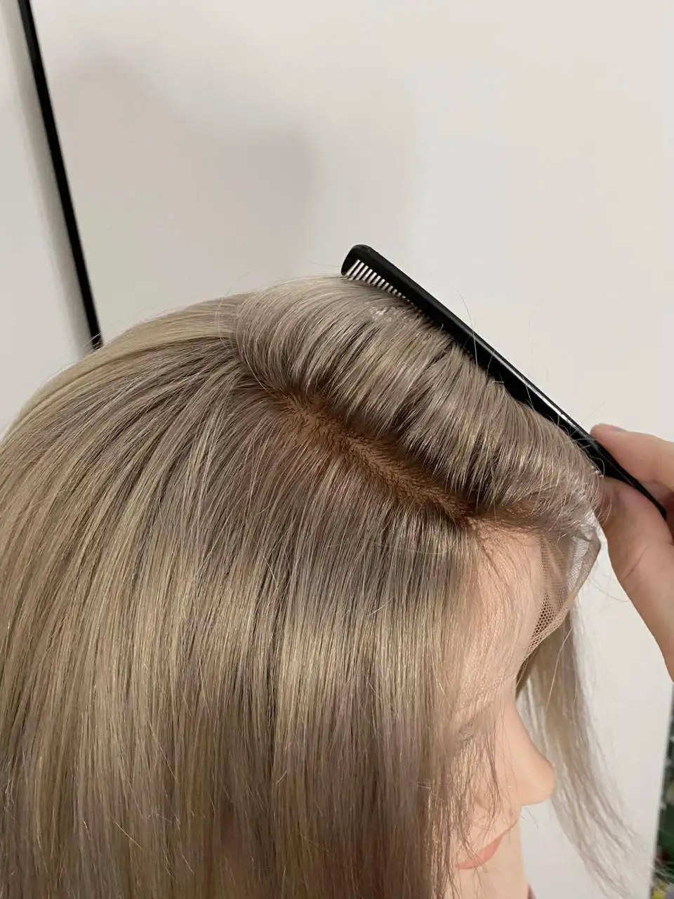 Система замещения волос из натуральных волос - Парики и накладные волосы (Красота и здоровье) в Краснодар